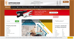 Desktop Screenshot of officecom.rs
